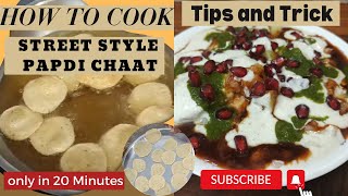 Street Style Papdi Chaat |Crispy Papdi at Home| कुरकुड़ी पापड़ी घर पे कैसे बनाए| Papdi chaat at home