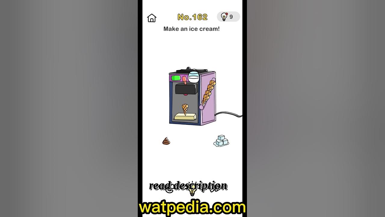 BRAIN OUT Level 162 MAKE AN ICE CREAM YouTube