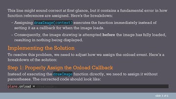 Resolving the Issue with HTML5 drawImage Not Drawing Images on Canvas
