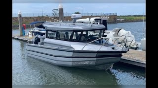 A family happy boating life on Allsea Boats 7.5 m Easycraft boat