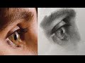 How to draw an eye with a pencil