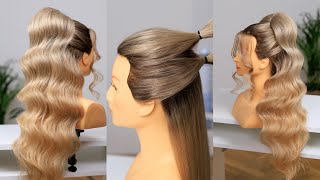 Hollywood ponytail | Hairstyle Tutorial