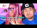 Donating $10,000 To Streamers With 0 Viewers