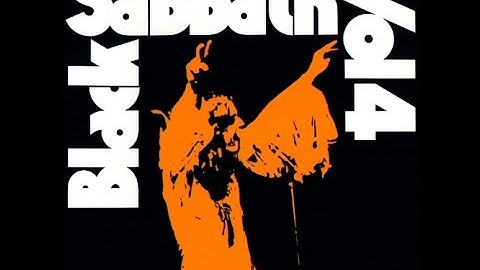 BLACK SABBATH   1972   Vol 4