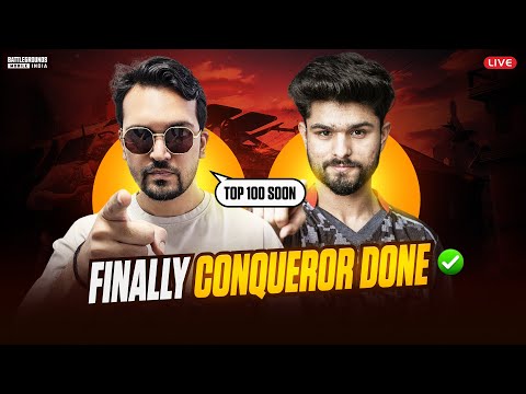 ✨BGMI Live Conqueror Top 500 Rank Push With LolzZz Gaming 