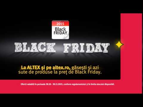A început cea mai lungă zi - Black Friday pe altex.ro