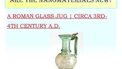 Nanomaterials - Part 1