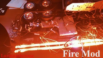 BTTF | Delorean | RGB Fire And Hover Mod | Arduino