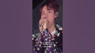 Epiphany by Jin of BTS Love Yourself Oakland 2018