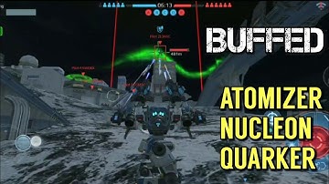 [WR] War Robots- New Stealth | Atomiser | Nucleon | qaurker buff,