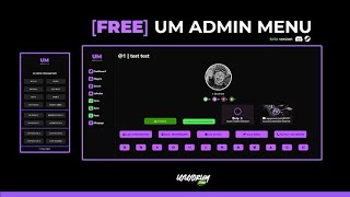 [FREE] [QB] UM - Admin MENU FIVEM SCRIPT