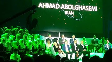 قارئ أحمد أبو القاسمي سورة الحشر رائع جدا (20-24) مقام نهاوند