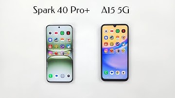 Tecno Dpark 40 Pro Plus vs Samsung A15 5G - SPEED TEST!