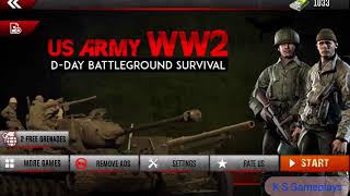 US Army World War 2: D-Day Battleground Survival Android Gameplay Full HD By 111Gaming Brigade screenshot 2