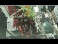 Ironworkers building a tower crane in San Francisco above the city