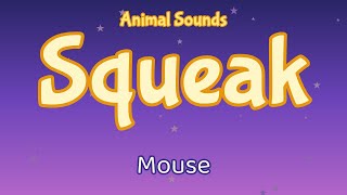 What Does the Mouse Say? | Animal Sounds for Toddlers | PagePeekaboo