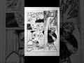 Drawing Jujutsu Kaisen Manga Page Gojo Vs Sukuna Shorts Trending Sketch Gojo Sukuna Jjk Art