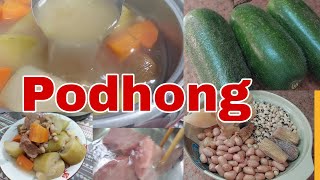 Masakan hongkong buat soup Podhong cikwa menu buat sehari-hari@liyamenul