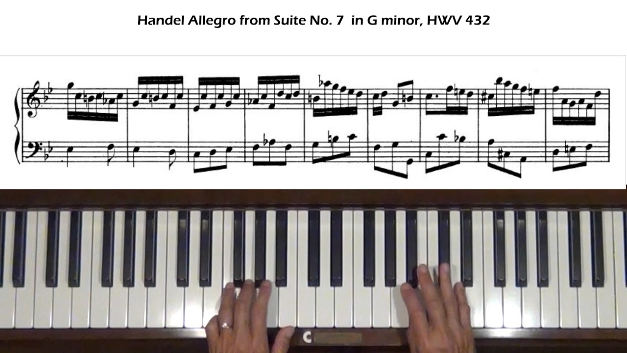 Allegro, from Suite No. 7