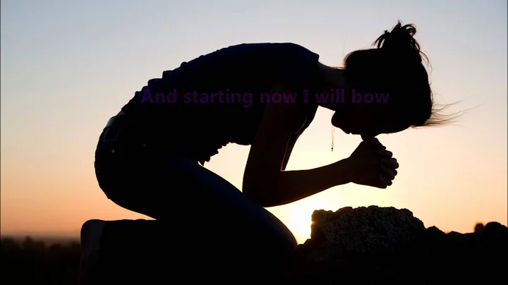 Act Of Surrender (I Will Bow) - Scott Riggan