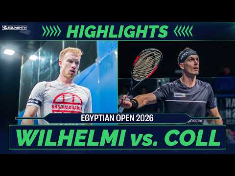 🇨🇭 Wilhelmi v Coll 🇳🇿 | Egyptian Open 2026 | ROUND 2 HIGHLIGHTS