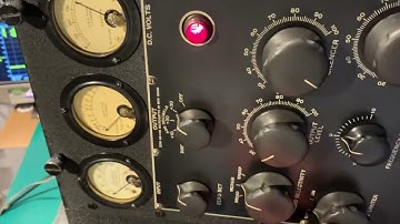 RCA RBB-1 Receiver: Demo of IF Response Curves on Siglent Spectrum Analyzer