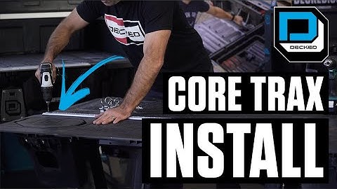 DECKED 101 | Installing Your Core Trax Cargo Tie Downs