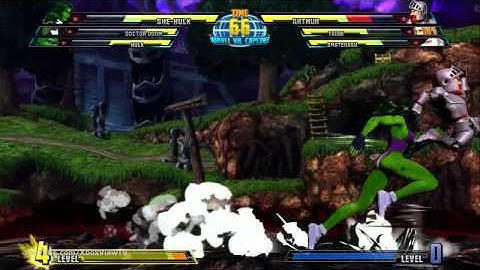 Marvel vs Capcom 3: FTW - She-Hulk Gameplay Trailer | HD