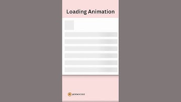 Simple Content Preload CSS Animation || #animation #css