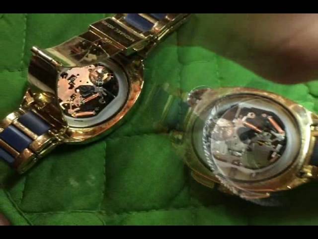 Michael Kors Watch- Battery Swap - YouTube