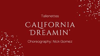 2025 Holiday Dance Spectacular - 6PM Show - California Dreamin'
