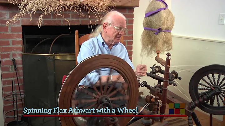 Norman Kennedy Spins Flax: Wheel and Handspindle