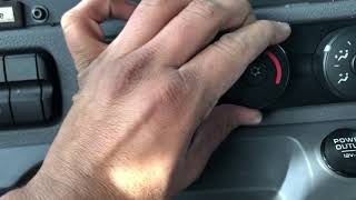Freightliner Cascadia How to fix AC Heat 001