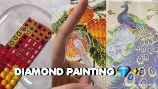 diamond painting shorts 💎✨ASMR | #satisfying #paintwithdiamonds ♥️💖