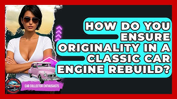 How Do You Ensure Originality In A Classic Car Engine Rebuild? - Car Collector Enthusiasts
