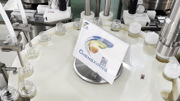 100ml ecig oil filling machine丨Automatic filling capping machine for e liquid oil