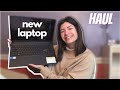 OOPS I KEEP SHOPPING: unboxing new laptop after 8 years (Asus Vivobook), camping gear, clothing haul