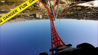 VİALAND ISTANBUL ROLLER COASTER NEFESKESEN 3 ANGLE GOPRO 60FPS 3 AÇIDAN  FULL TOUR