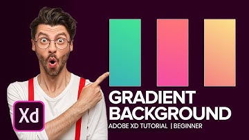 Make Gradient Background in Adobe XD | Beginner | Adobe XD Tutorial