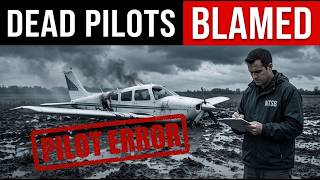 The 86% Lie: How the NTSB Blames Dead Pilots to Protect Manufacturers