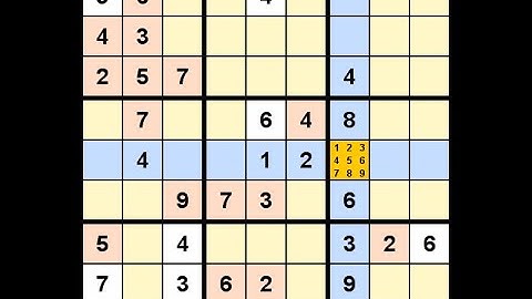 How to Solve Los Angeles Times Sudoku Expert July 3, 2021 - v2