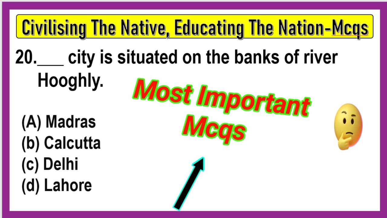 Class 8 History Chapter 7 MCQ Question With Answers Civilising The class-8-history-chapter-7-mcq-question-with-answers-civilising-the