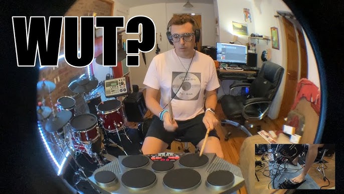 Pyle PTED06 7 Pad Tabletop Electronic Drum Kit - Demo by an Experienced  Drummer - Cheap E-Drums - YouTube