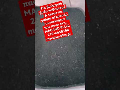 Βιολογικός καθαρισμός αυτοκινήτου