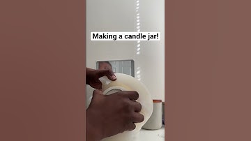 Here is how I make my candle jars! #candles #candlemaking