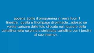 tutorial pinnacle video spin(ita)