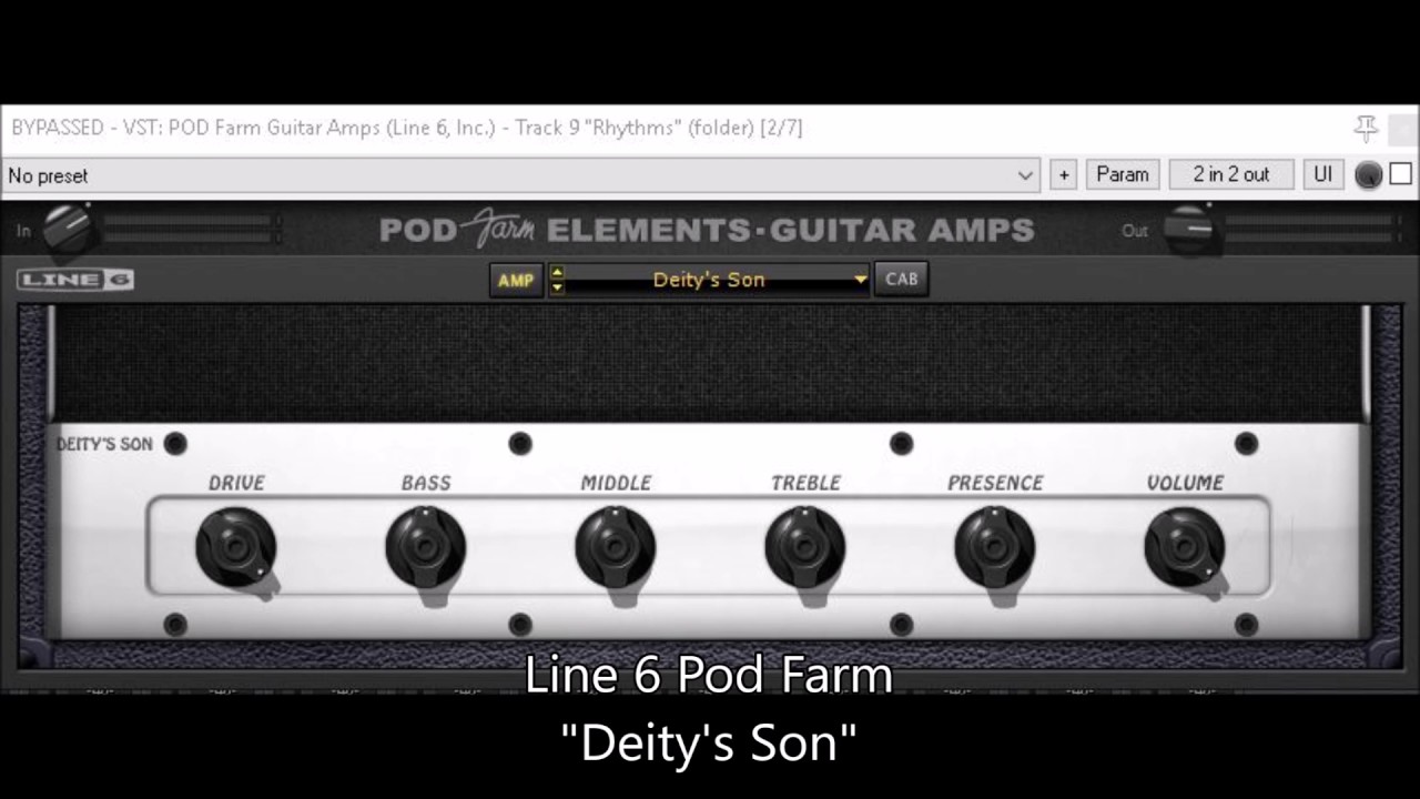 pod farm vst