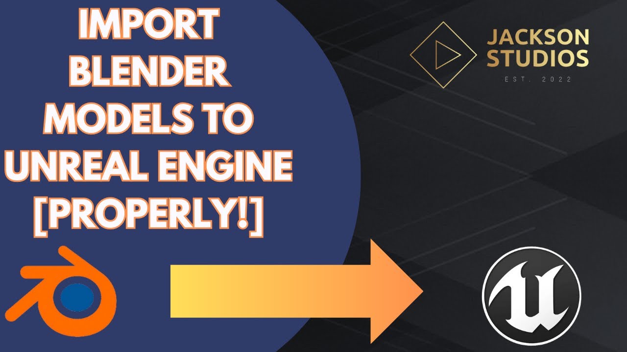 Import Models to Unreal from Blender - THE RIGHT WAY - YouTube