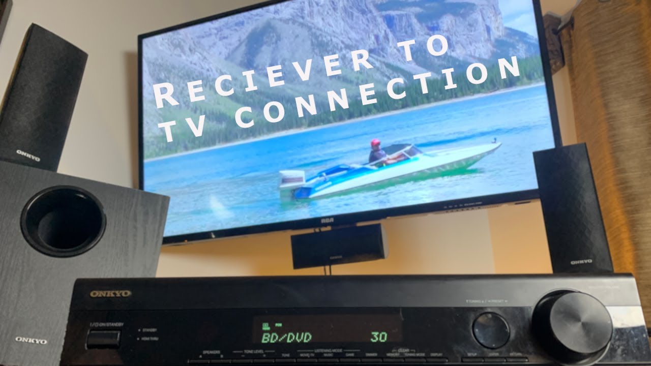 New Cara Menghubungkan TV ke Penerima (Dengan dan Tanpa HDMI dan RCA) Penerima Onkyo Pasang