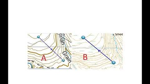Navigation Task 11 #mapreading #contours #contourlines #maps #navigation